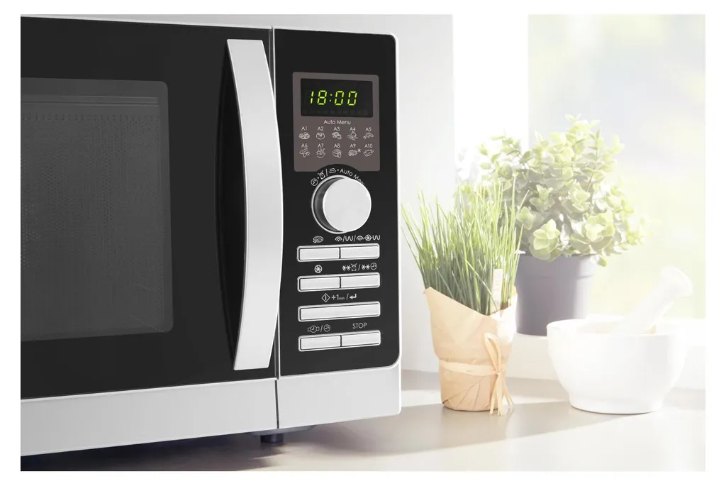 Four Micro-ondes Grill 25L Sharp R843INW 900W : Le Combiné Polyvalent - 5