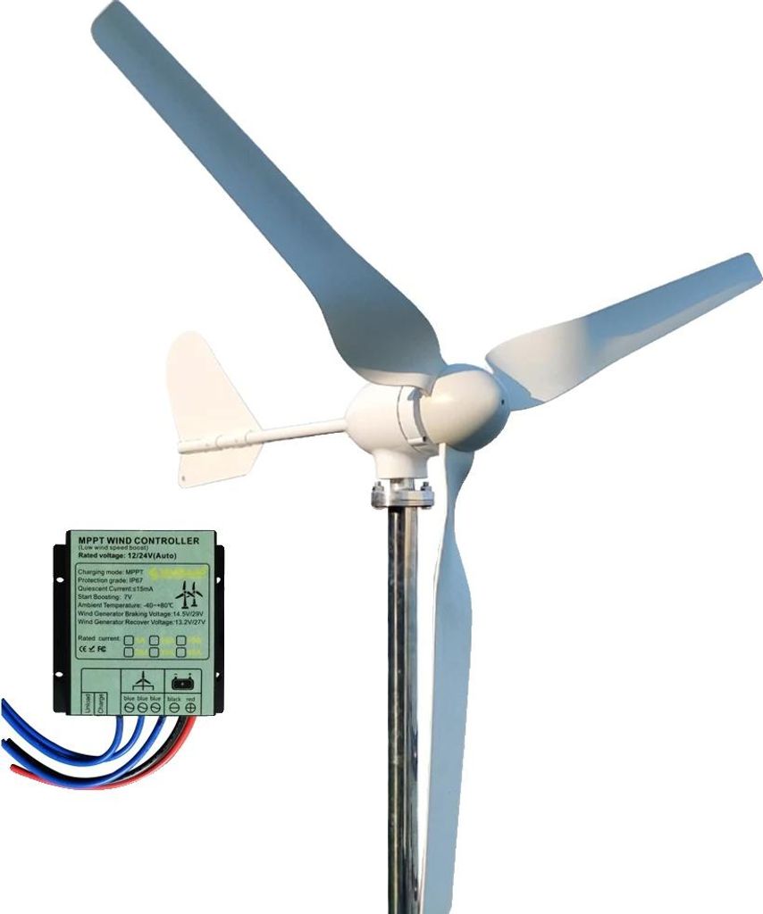 Windturbinen-Generator, netzunabhängige Energielösung, langlebige Konstruktion, er MPPT-Controller, 4000W, 12V