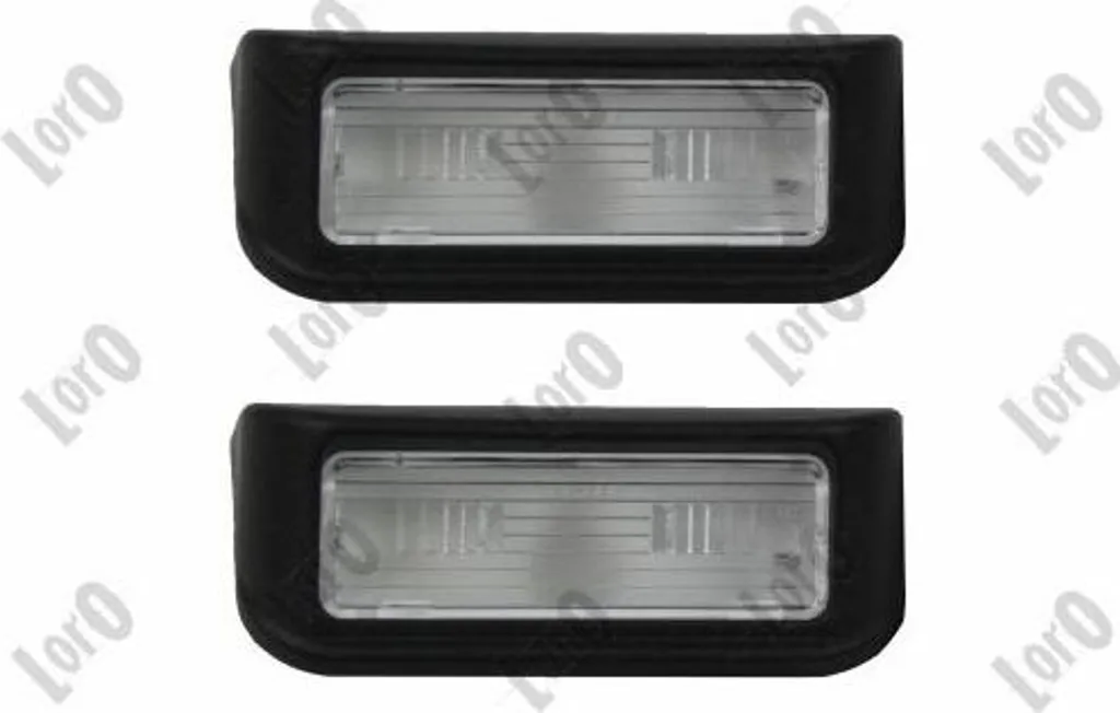 Kit 2 Luci Targa LED ABAKUS 009-31-905LED compatibile con OE 6340E9 Partner Expert