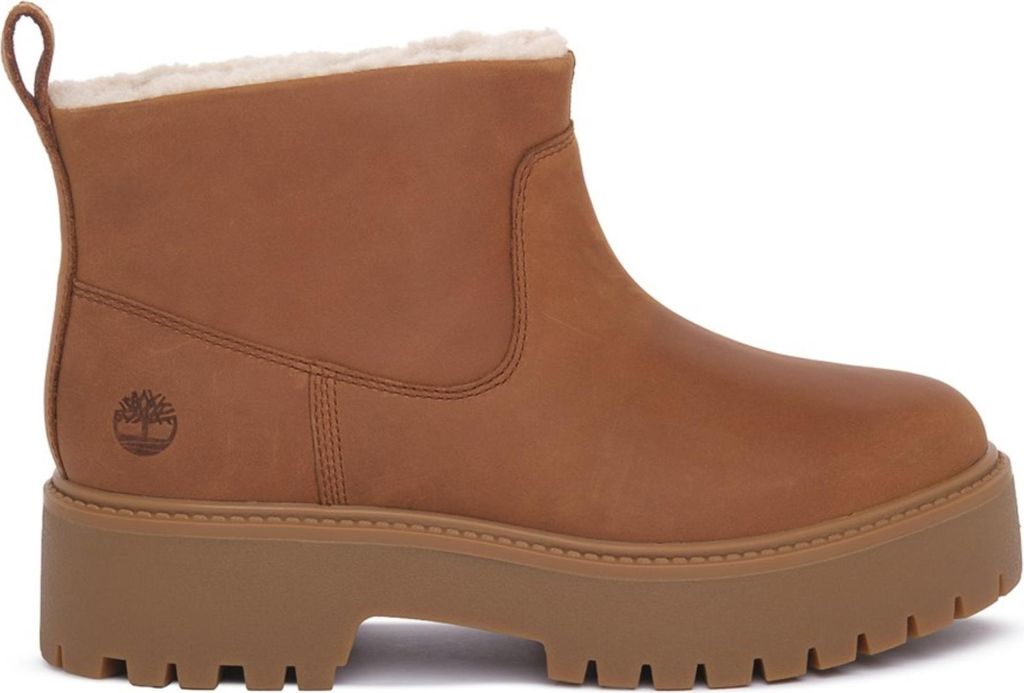 Timberland Stone Street Mid Warm Lined Rust Nubuk 39