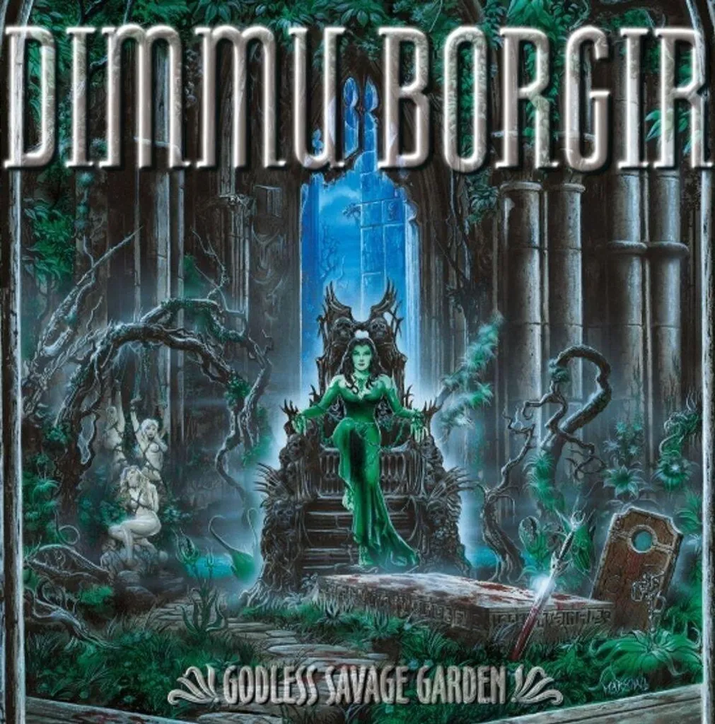 Dimmu Borgir Godless Savage Garden Vinyle Marbré Vert Bouteille Coca