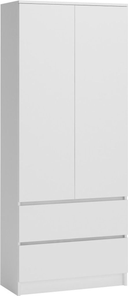 Penderie 90 cm avec tiroirs TAAVI – blanc Image du produit 