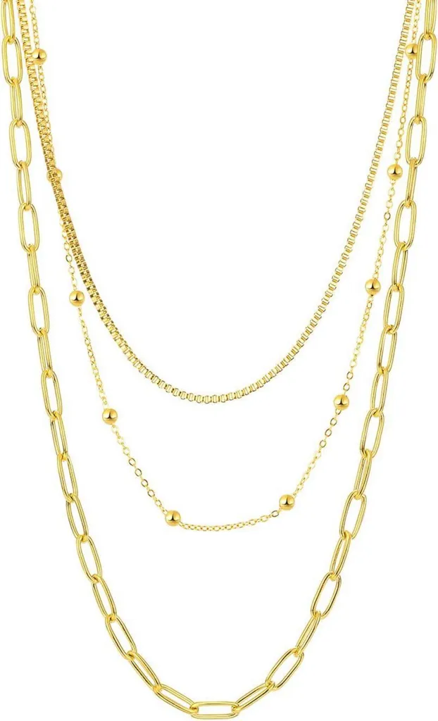 Collier multi-couche femme idéal pour sublimer une tenue de soirée chic