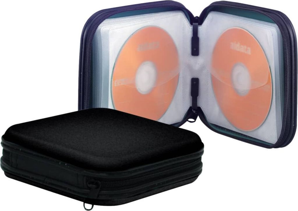 Q-Connect CD-Wallet - für 24 CDs/DVDs