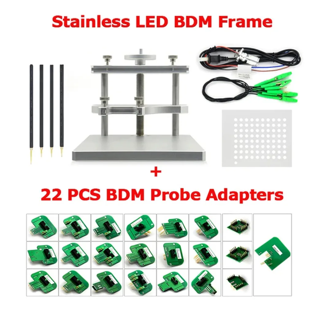 Programmateur ECU et banc de flashage BDM avec kit 22 sondes - 2