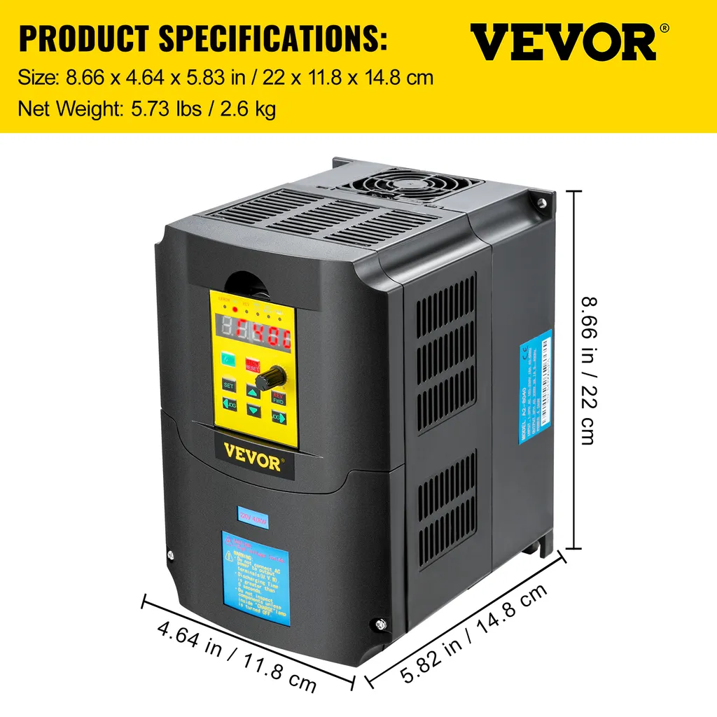 Variateur de Fréquence 220V 4kW : Solution Anti-Surcharge Silencieuse - 7