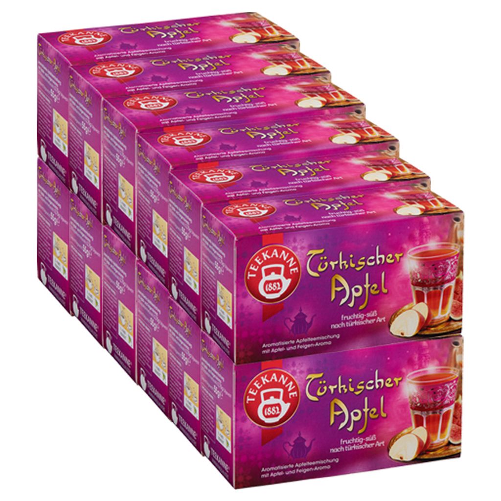 Čajová kanvica Turkish Apple s príchuťou jablka a figy 55g Obrázok produktu 
