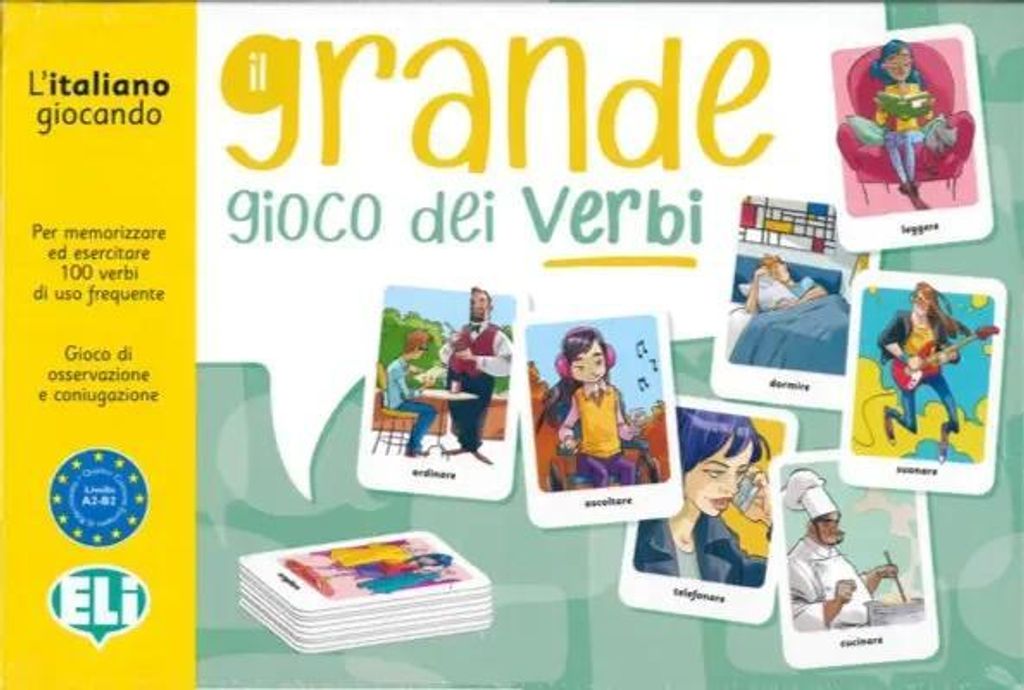 Jeu linguistique Italien Il Grande Gioco dei Verbi Image du produit 