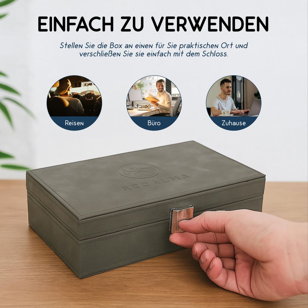 hitzebeständige gläser für kerzen 2x Borosilikat Glas mit massivem Rand 103 x Ø 70 mm Couleur:Graphit