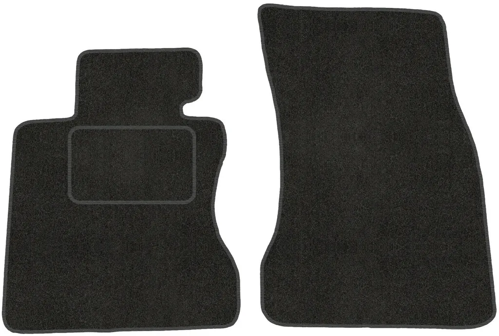 Wielganizator Tappetini auto in velluto su misura, compatibili con Ford C- MAX MK1 (2003 – 2010) | Qualità: base – vestibilità precisa – antiscivolo, fondo erbacce 2 pezzi – nero