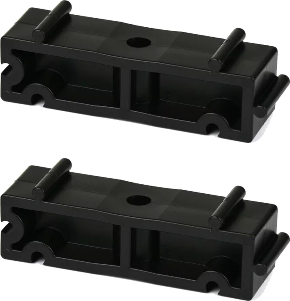 HAF 2x PVC Distanzstück für Rohrschelle 63mm | Abstandshalter für Rohrklemmen | Rohrhalter für PVC Rohr mit 63mm Außendurchmesser und Poolverr...
