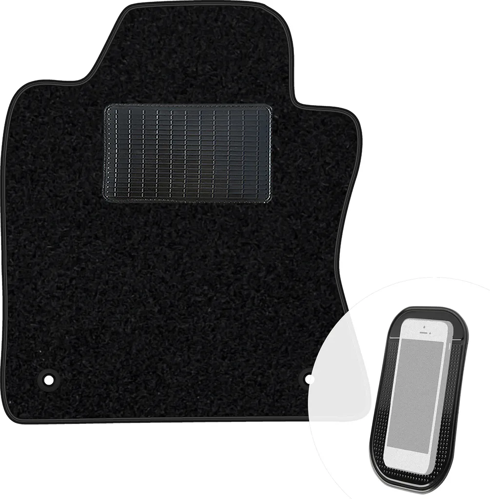 Tappetino Guida Toyota Corolla E16 2013-2019 Velours Nero moto-MOLTICO