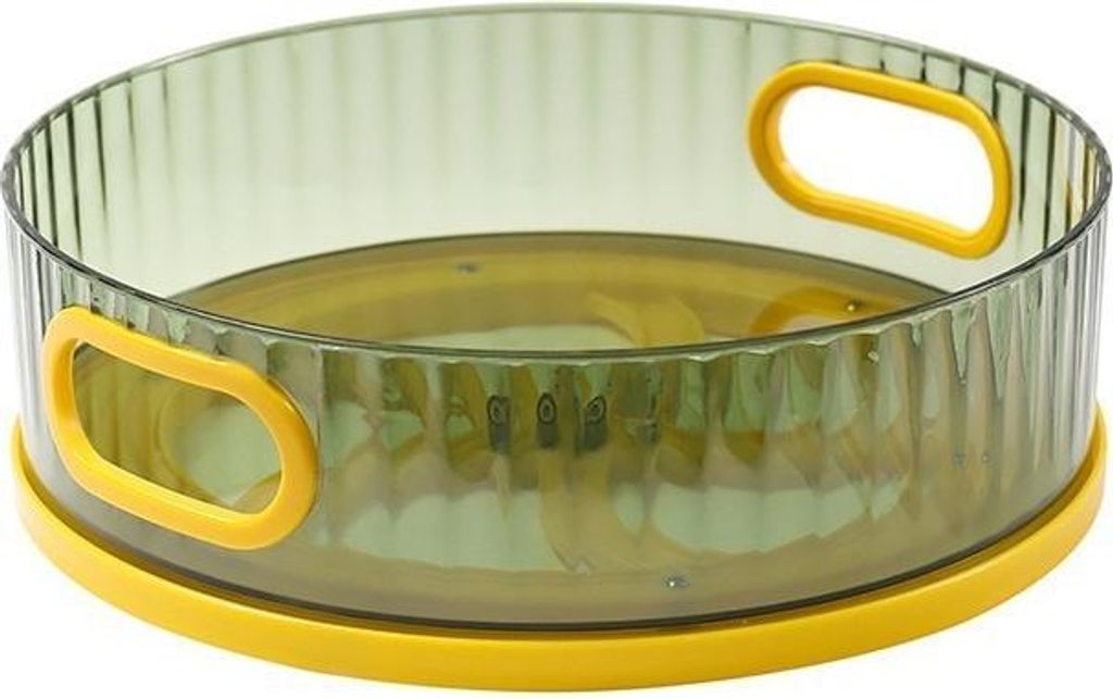 INF 360° Drehbarer Organizer: Multifunktionales Ablagefach für Kosmetik, Gewürze & Mehr Grün