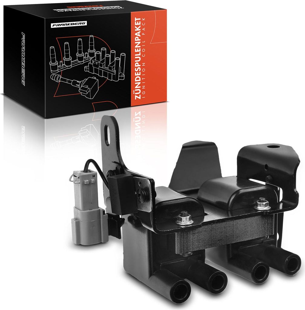 Frankberg 1x Zündmodul Zündspule für KIA Rio Schrägheck DC Rio Stufenheck 1.3L 2000-2005