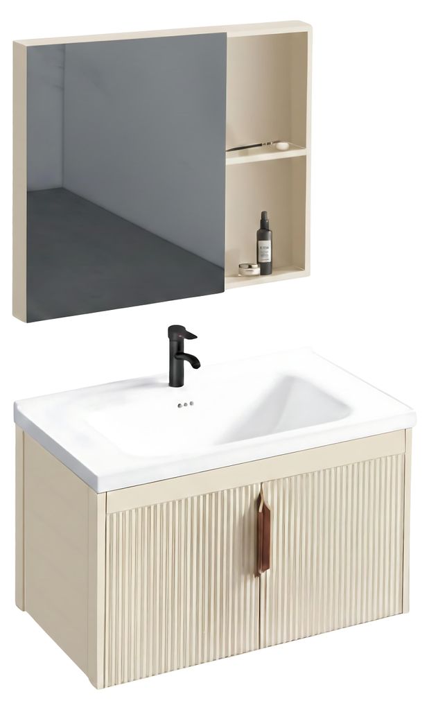 Un Set Di Mobili Da Bagno Con Lavabo Rea Aa147 Astor 60Cm Immagine del prodotto 