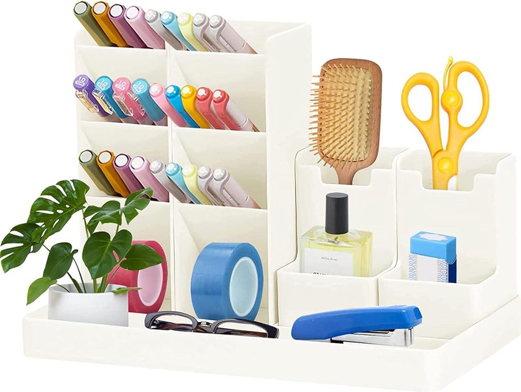 Stiftehalter, Organizer, Stiftehalter, Schreibtisch, Kinder-Schreibtisch-Organizer, Stiftehalter, Aufbewahrungsbox, multifunktionaler Stiftehalter ...