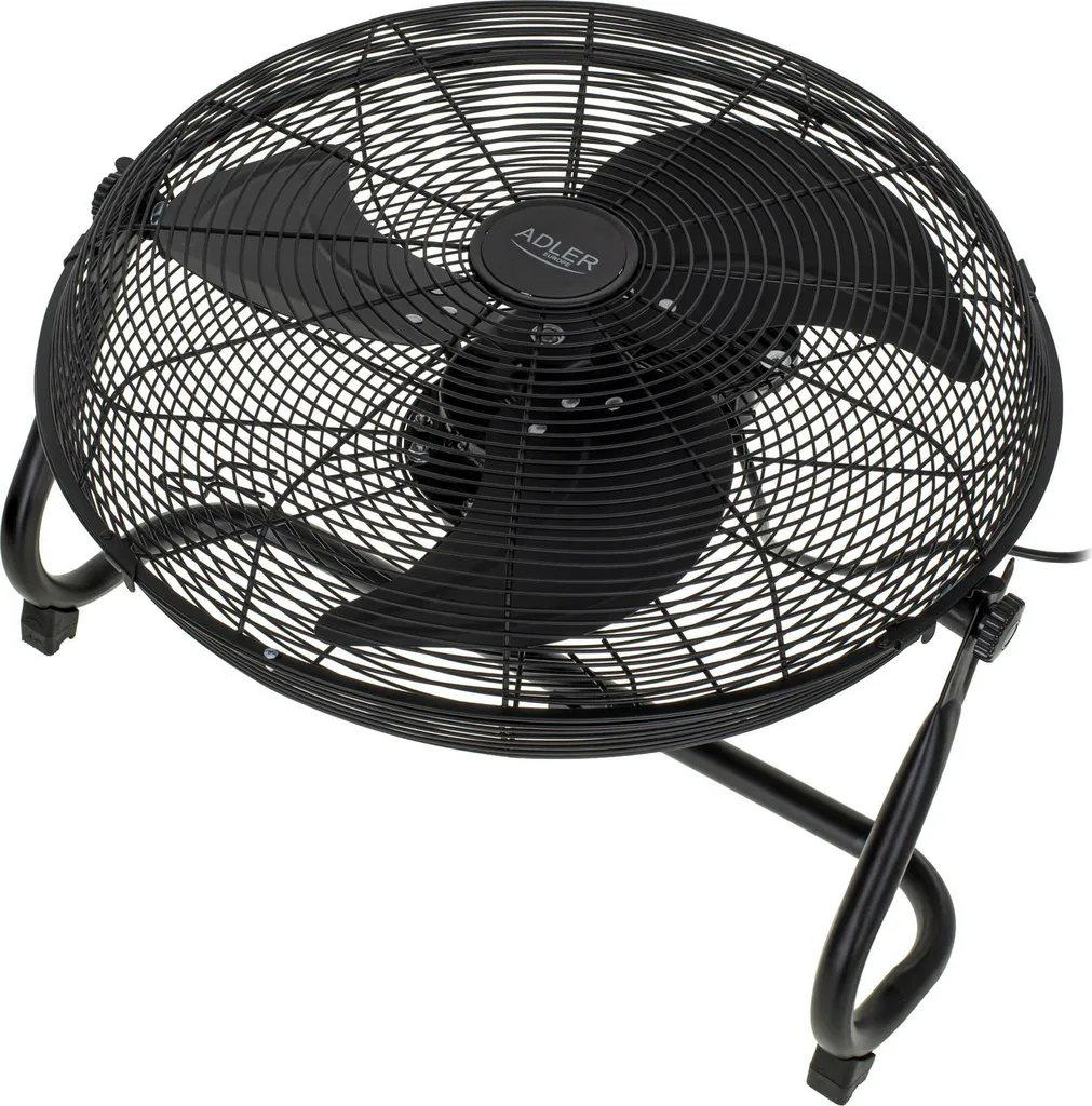 Ventilateur de sol chromé ADLER AD7334 de 45cm avec inclinaison réglable 110W - 5