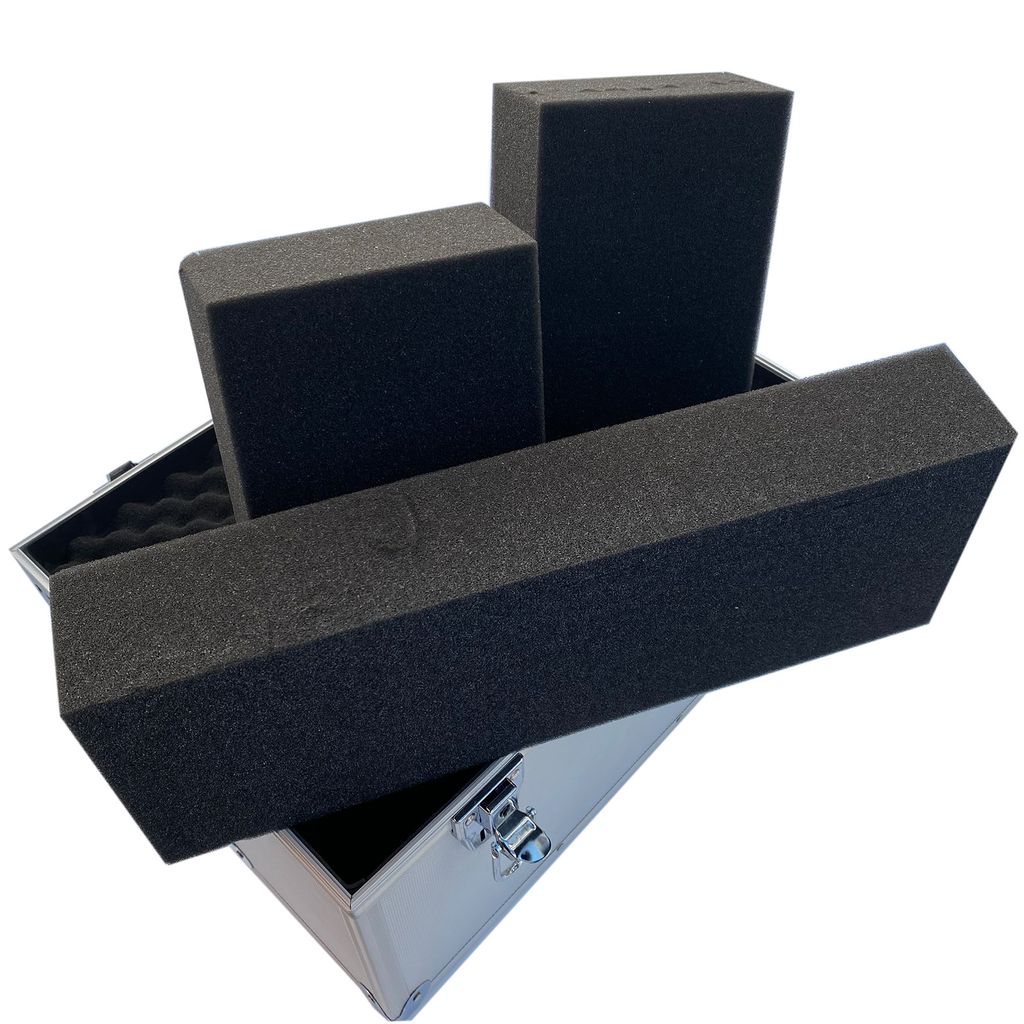Outsunny gereedschapskoffer met wielen zwart 55 cm x 35 cm x 22 cm