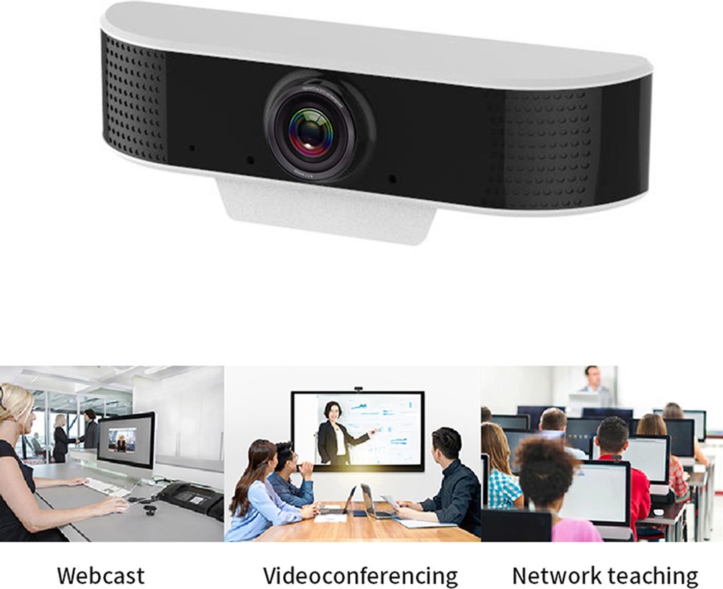 Full HD Webcam 1080P Webcam mit Mikrofon fuer Laptop oder Produktbild 