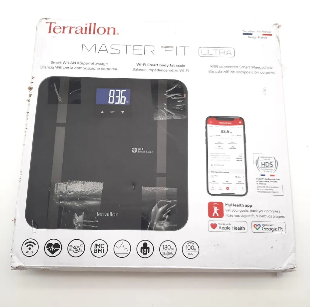 Pèse-personne Impédancemètre Terraillon 180kg Connecté Bluetooth - 16