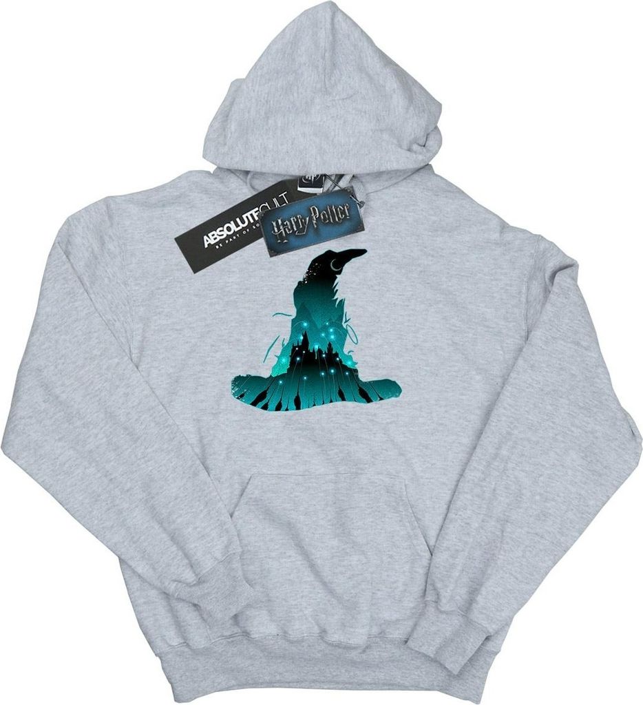 Harry Potter - "Hogwarts" Kapuzenpullover für Jungen BI7607 (128) (Grau)