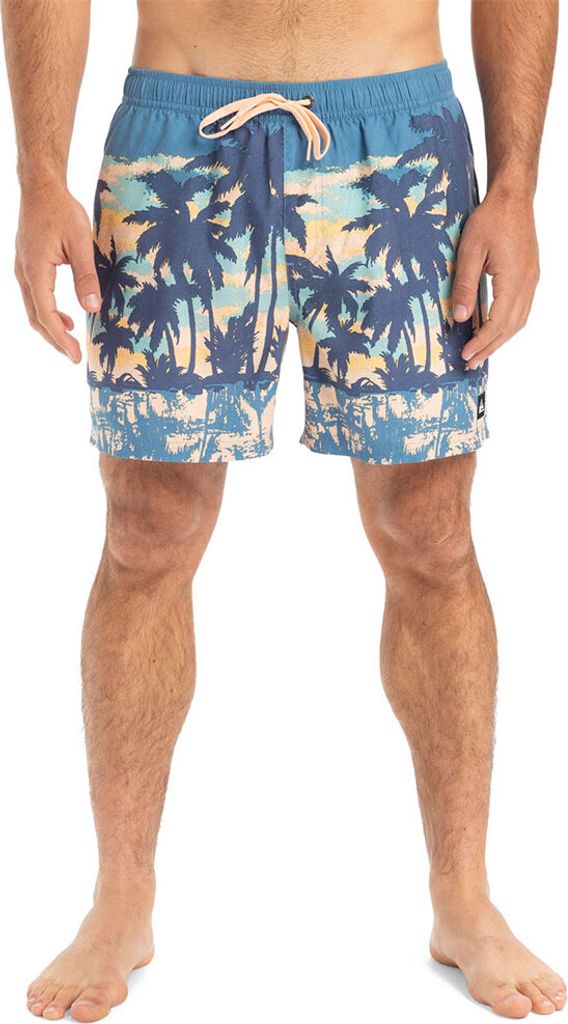 Quiksilver Badeshorts Everyday 15" Schwimmshorts Coronet Blue Tropicamo : S Größe: S