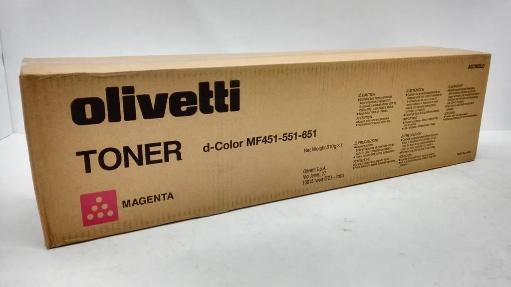 Toner Olivetti B0820 Magenta pour Documents Laser Qualité Graphique