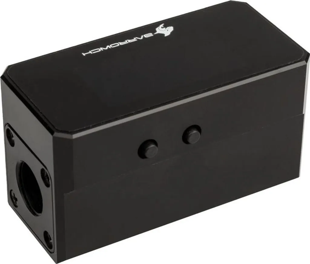 Débitmètre OLED Barrow FBFT08-BK noir pour watercooling PC - 2