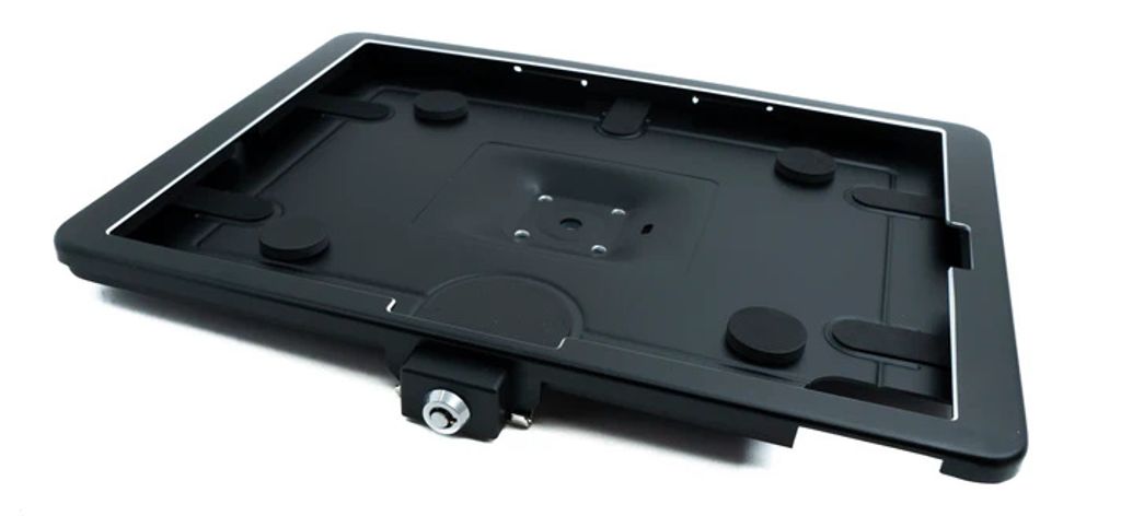 SYSTEM-S Wandhalterung abschließbar für iPad Pro 7 13" Air 13" (M2) Pro 6 5 4 3 12.9"