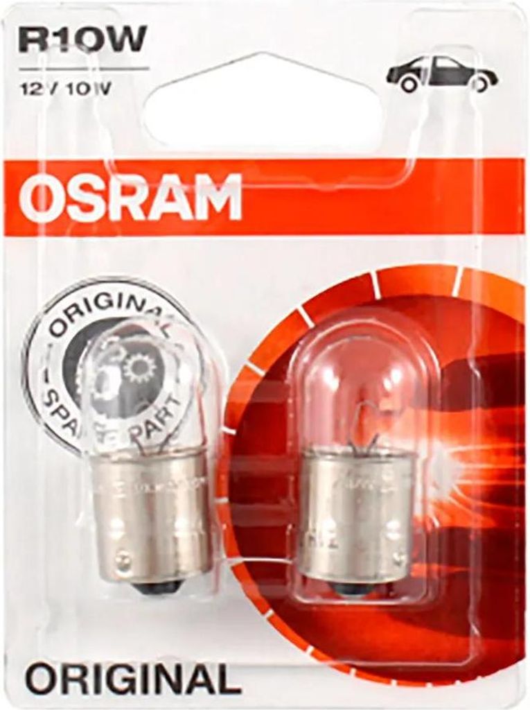 OSRAM ORIGINAL R10W BA15s 12 V/10 W (confezione blister da Immagine del prodotto 