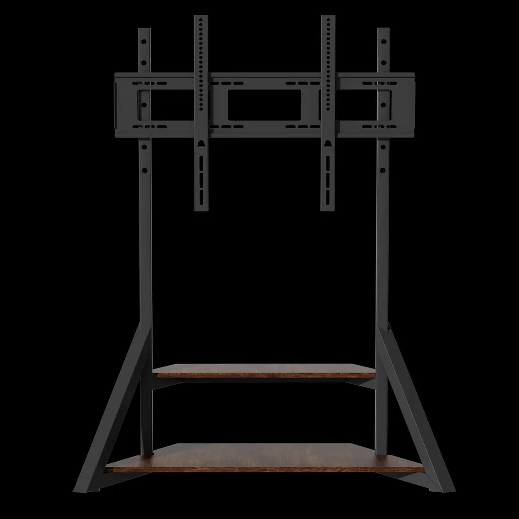 Support TV de Conférence Mobile - Pied Écran Géant pour Bureau et Salon