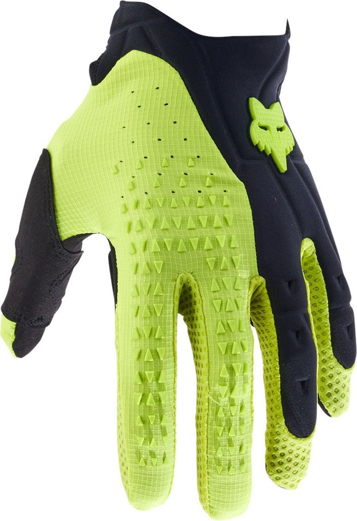 FOX Pawtector Motocross Handschuhe, schwarz/gelb, 2XL
