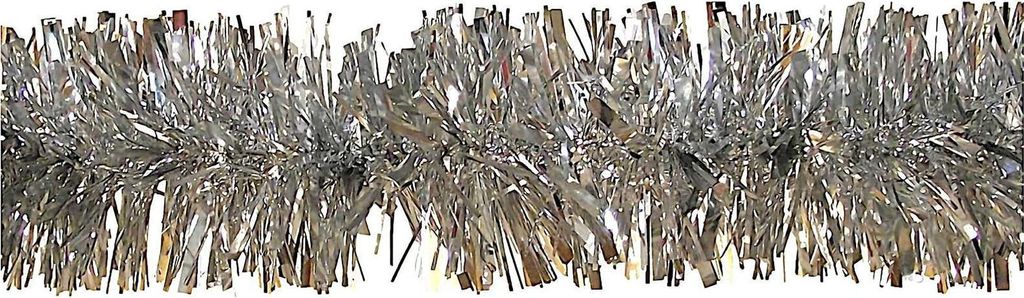 Weihnachtsdekoration Dhatto, Weihnachtsdekor, Weihnachtsornament, Festliche Dekoration, Italy, 1000x8 h8 cm, Silber