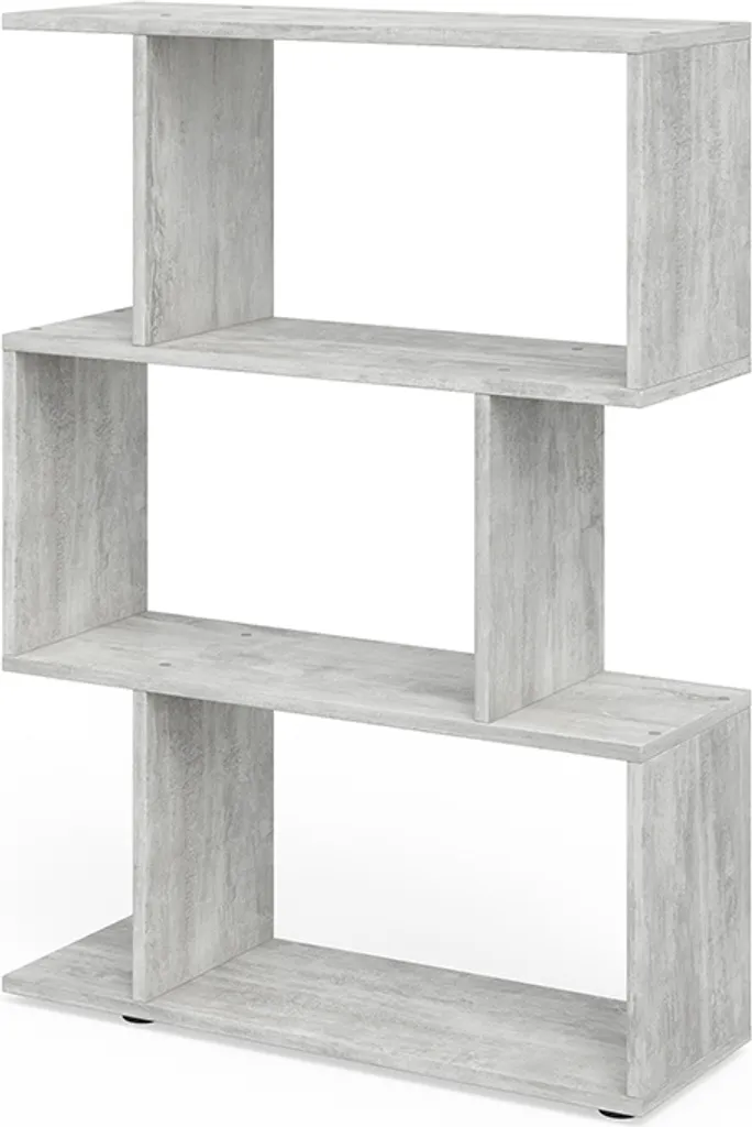 Étagère séparateur d'espace Vicco Levio gris béton 70x97,4 cm Design