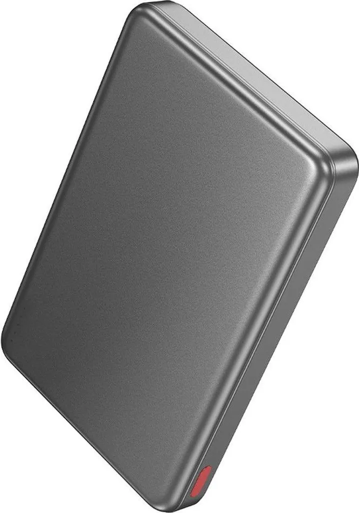 Chargeur Magnétique HOCO Q26A 10000mAh Fini les Câbles Powerbank Grise