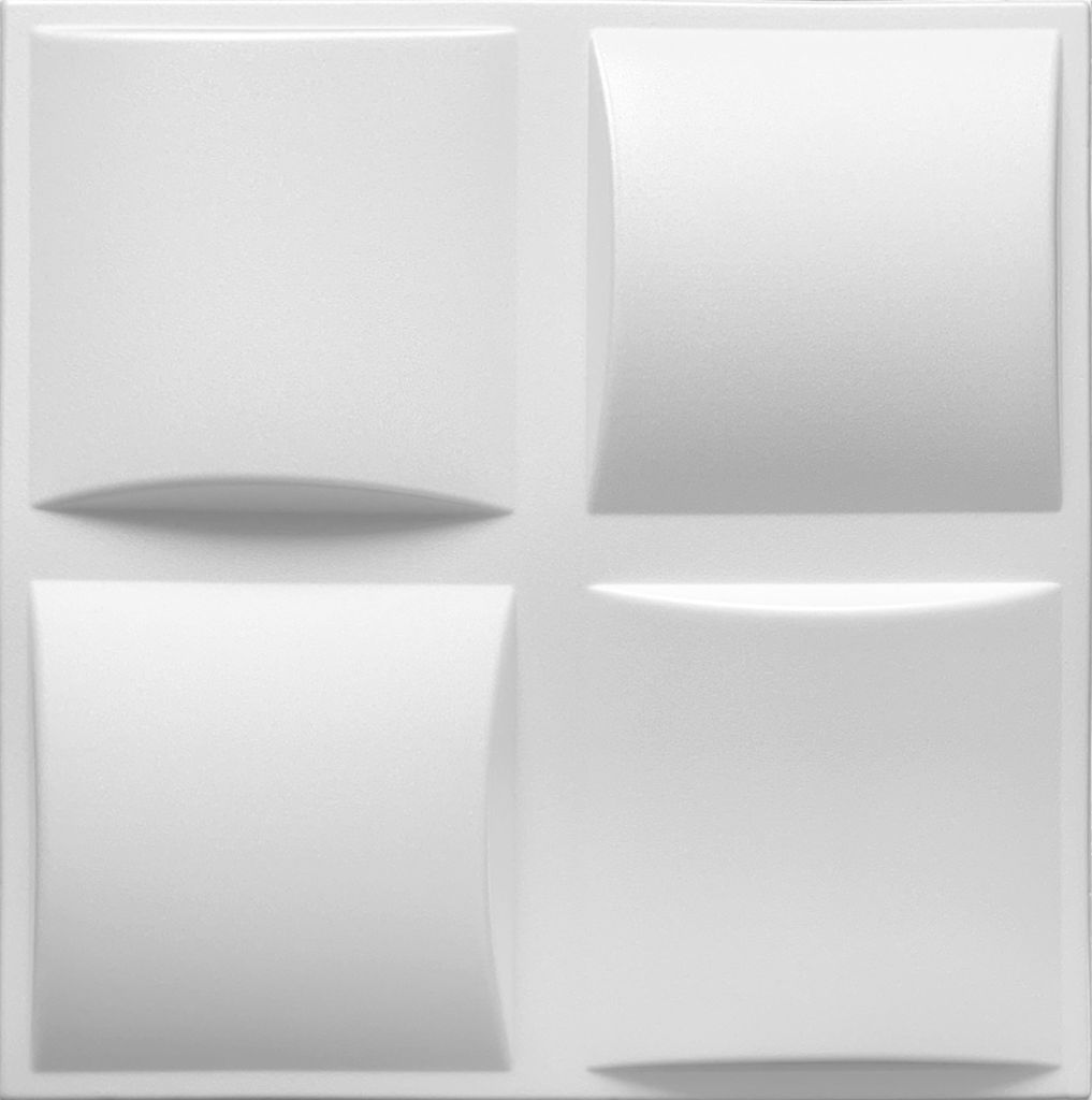 DECCART | Pannelli 3D per soffitti e pareti bianchi | Immagine del prodotto 