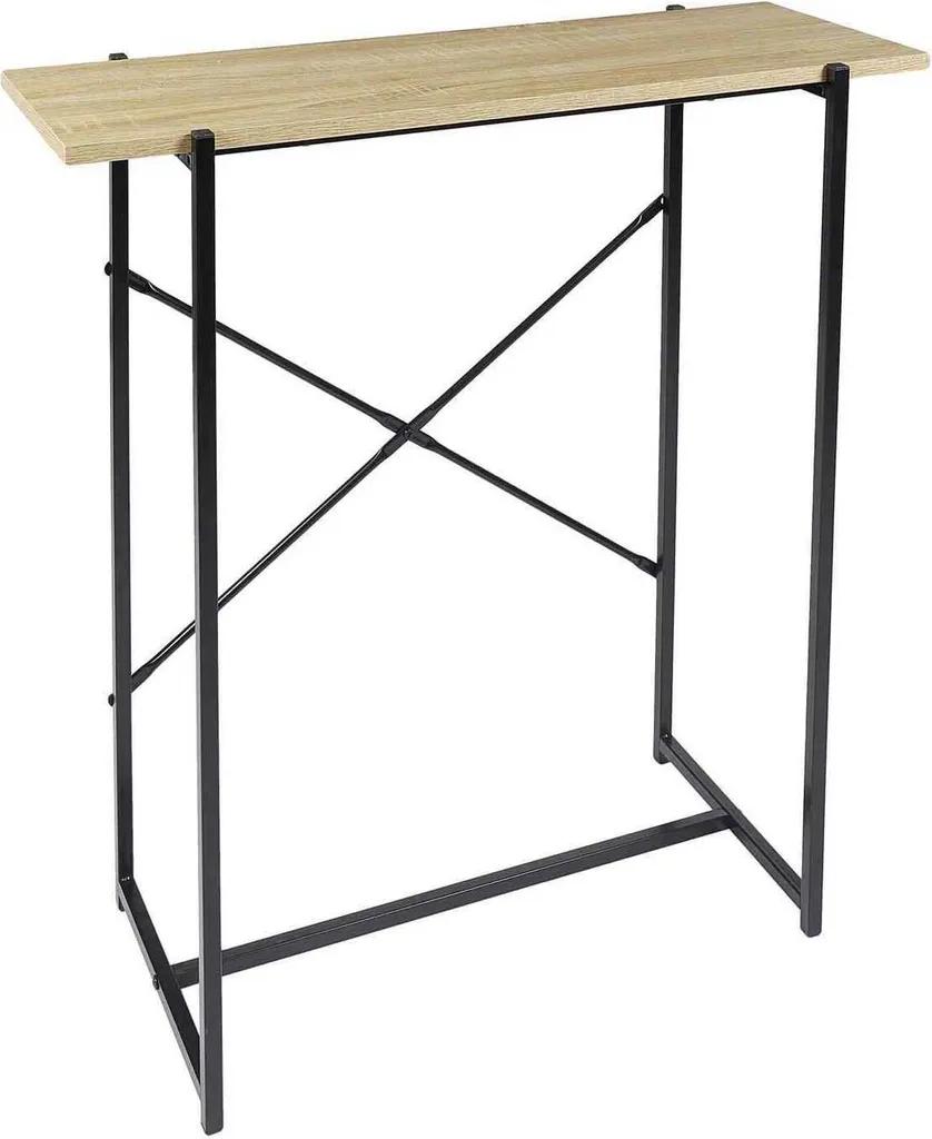 Table console d'entrée Loka H82 cm moderne avec structure robuste - 5