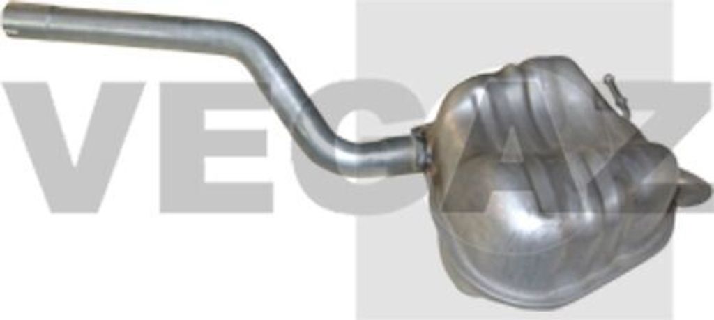 VEGAZ SKS-67 Endschalldämpfer für SKODA Octavia II Combi (1Z5) Auspuff