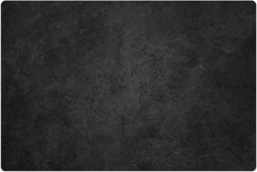 Küchenmatte 60x90 cm Vinylmatte Bodenmatte Dekoration - schwarze Stein