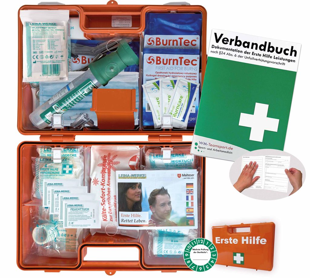 Erste-Hilfe-Koffer Gastro für Betriebe nach aktueller Produktbild 