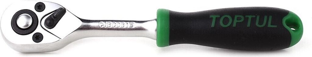 TOPTUL Umschaltknarre CJBG0815 150mm Chrom-Vanadium-Stahl 140g