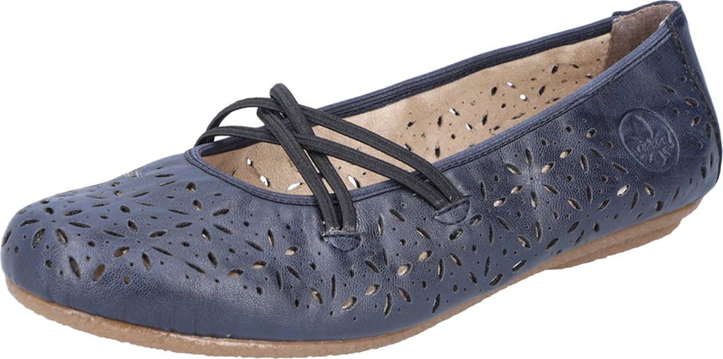 Rieker Ballerinas dunkelblau 38 Produktbild 4