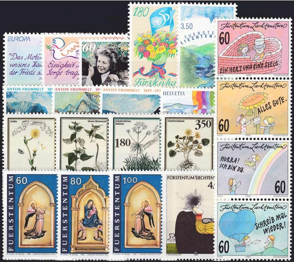 Liechtenstein 1995 postfrisch Nr. 1103-1123