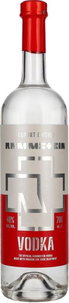 Rammstein Vodka Export Edition 40% Vol. 0,7l Produktbild 