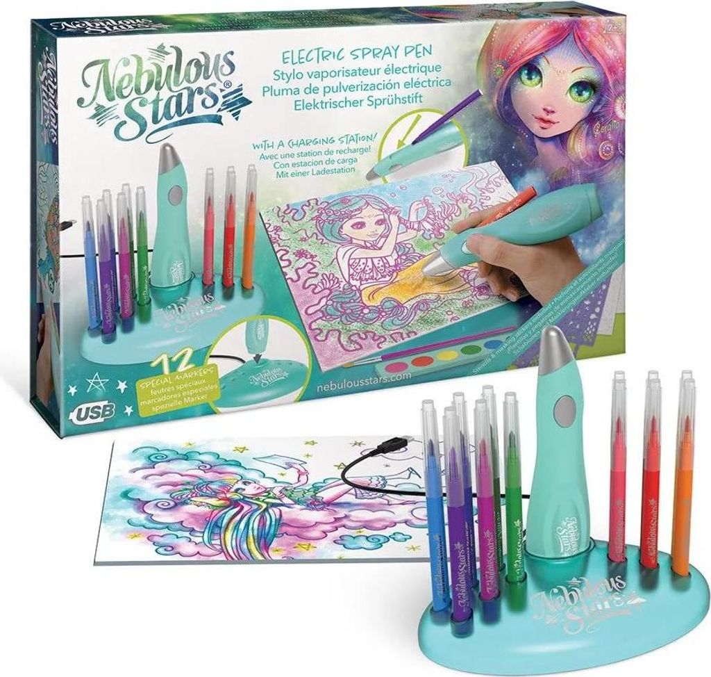 Nebulous Elektrisches Sprühgerät Deluxe Set Mehrfarbig Mehrfarbig One Size
