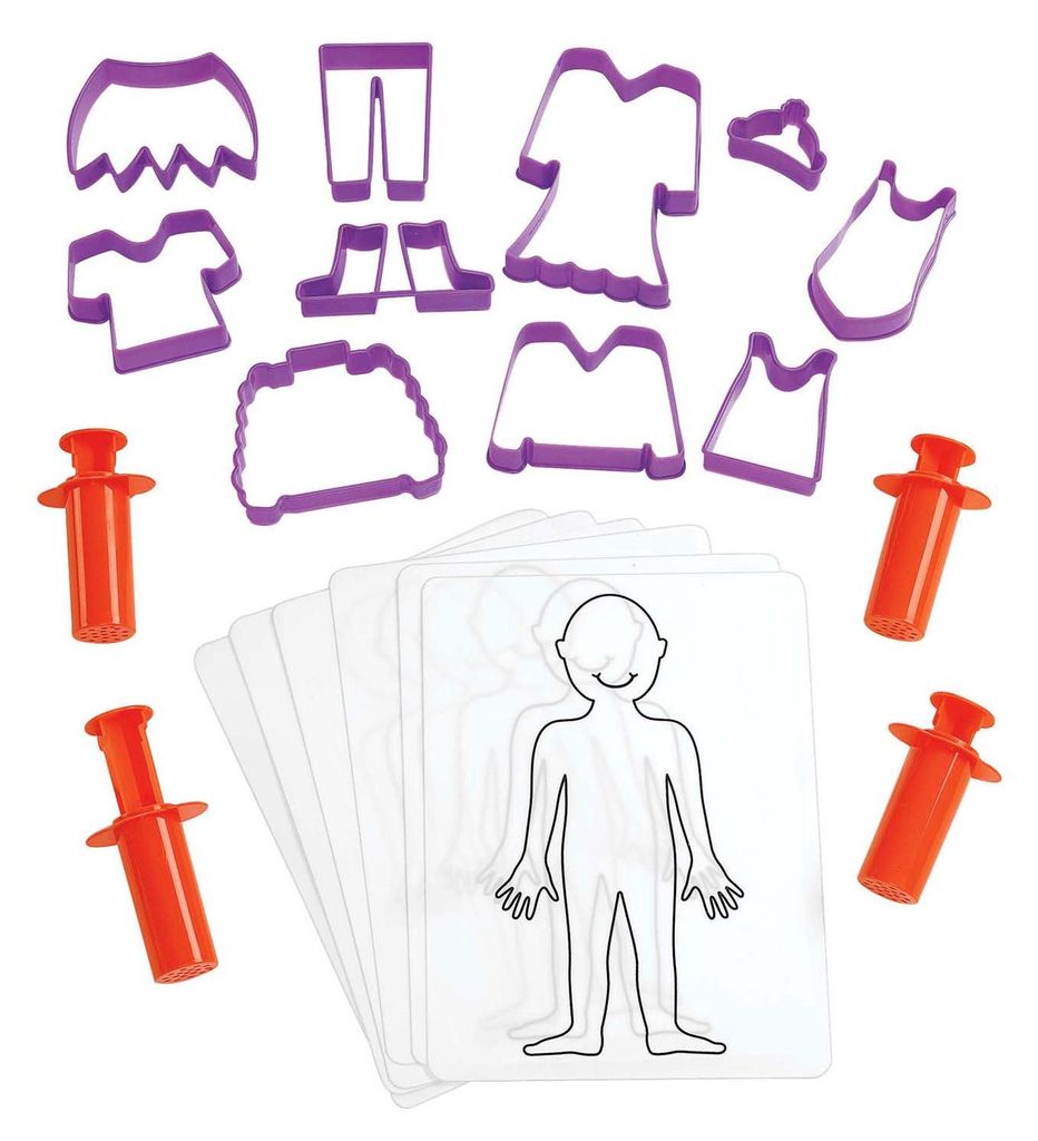 Colorations Knetset zum Ankleiden - Kreative Spielmatten und Zubehör