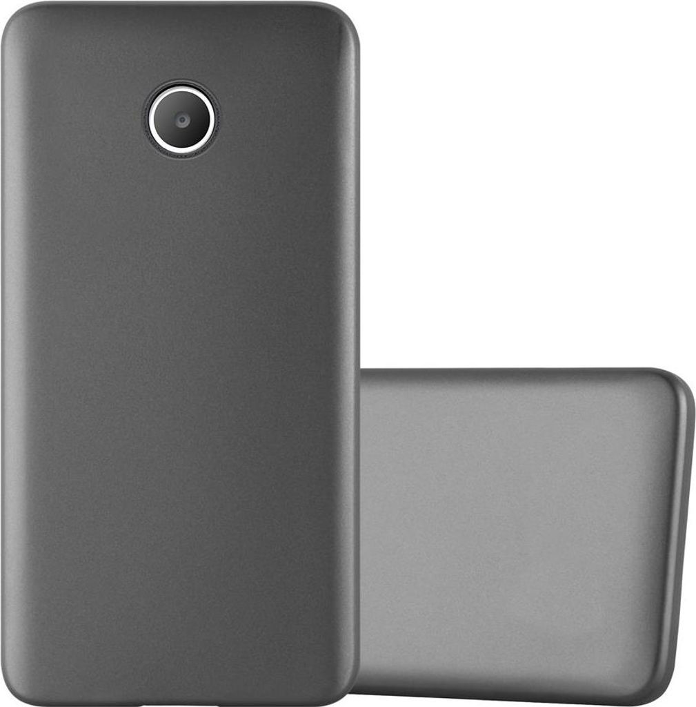 Cadorabo Schutzhülle für Huawei Y3 / Y3C / Y330 / Y331 / Y360 Hülle in Grau Handyhülle TPU Silikon Etui Cover Case