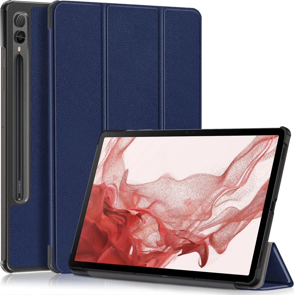 Für Samsung Galaxy Tab S10 Plus / S9 Plus FE Plus / S8 Plus 3folt Wake UP Smart Cover Tablet Tasche Hülle