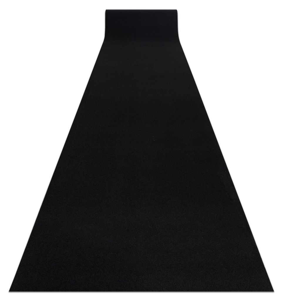 TAPIS DE COULOIR ANTIDÉRAPANT RUMBA couleur unique noir 60 Image du produit 