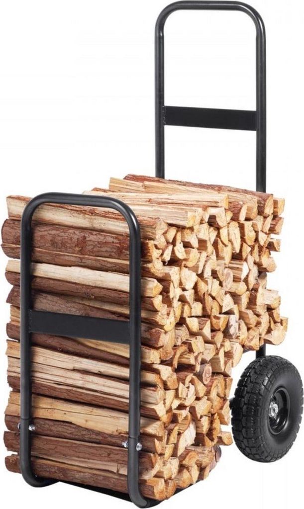 Happyment Brennholzwagen – Holzwagen – Brennholzwagen auf Produktbild 